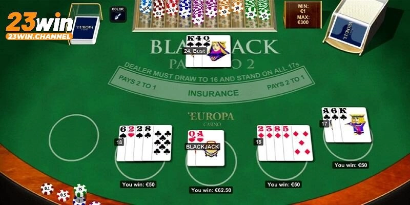 Cách chơi Blackjack chi tiết